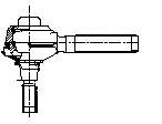 Наконечник поперечной рулевой тяги