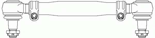 Поперечная рулевая тяга
