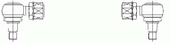 Поперечная рулевая тяга