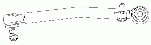 Продольная рулевая тяга