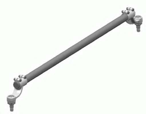 Поперечная рулевая тяга