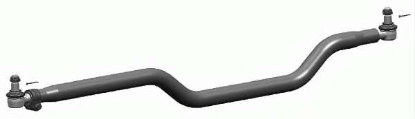 Поперечная рулевая тяга