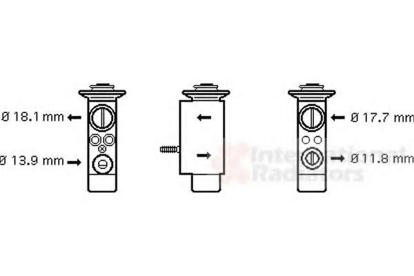 Расширительный клапан, кондиционер