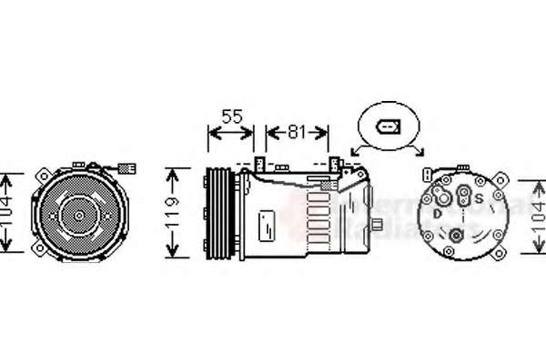 Компрессор, кондиционер