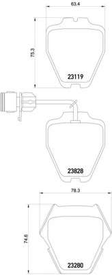Гальмівні колодки дискові
