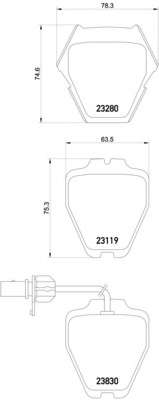 Гальмівні колодки дискові