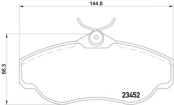 Гальмівні колодки дискові