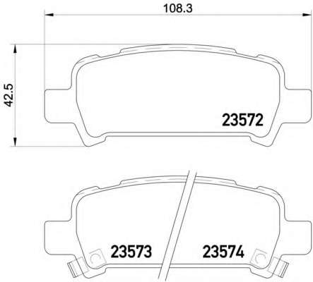 Гальмівні колодки дискові