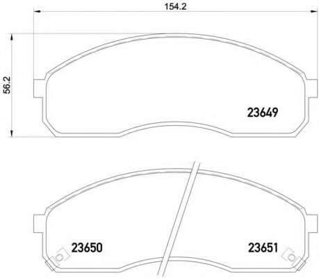 Гальмівні колодки дискові