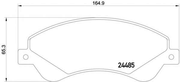 Гальмiвнi колодки дисковi