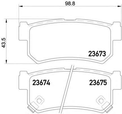 Гальмівні колодки дискові