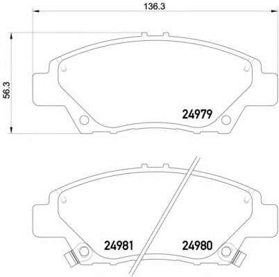 Гальмівні колодки дискові