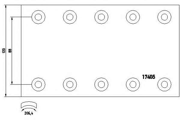 Тормозные колодки, барабанный тормоз