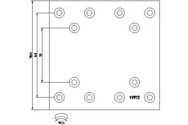 Тормозные колодки, барабанный тормоз
