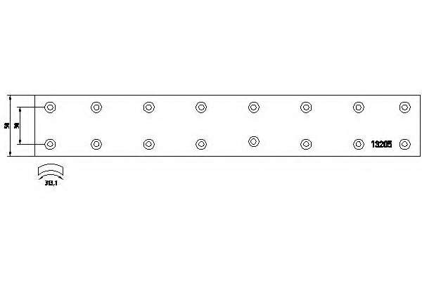 Тормозные колодки, барабанный тормоз