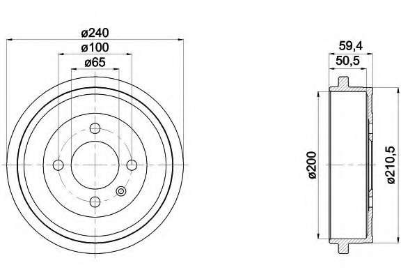 Тормозной барабан