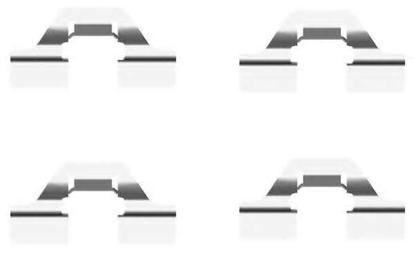 Комплектующие, колодки дискового тормоза