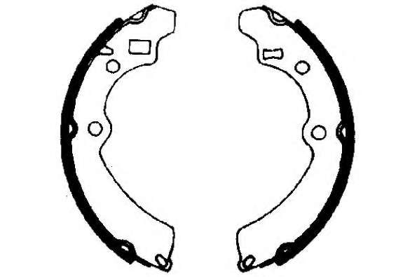 Комплект тормозных колодок