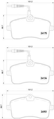 Гальмівні колодки дискові