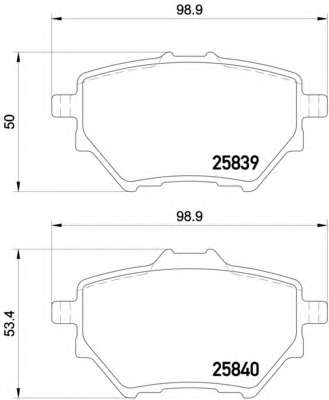 Гальмівні колодки, дискові