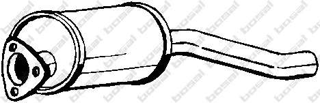 Предглушитель выхлопных газов