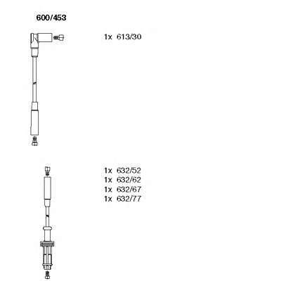 Комплект проводов зажигания