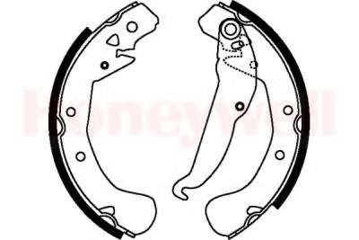 Комплект тормозных колодок