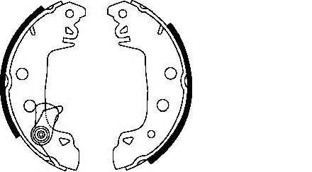 Комплект тормозных колодок