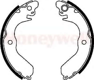 Комплект тормозных колодок