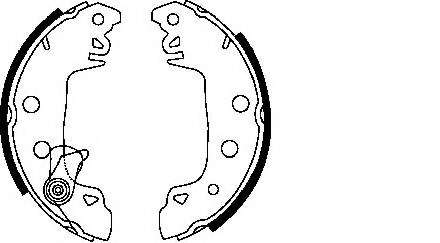 Комплект тормозных колодок