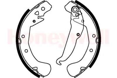 Комплект тормозных колодок