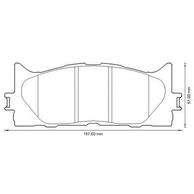 Комплект тормозных колодок, дисковый тормоз