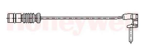 Сигнализатор, износ тормозных колодок