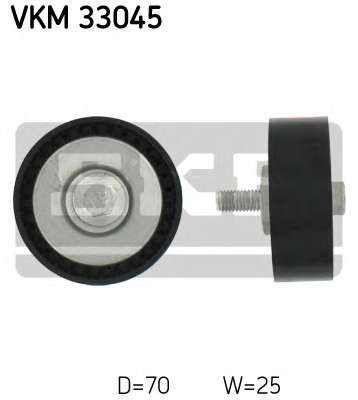 Паразитный / ведущий ролик, поликлиновой ремень