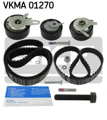 SKF, VKMA 01270, Комплект (ремінь+ролики)