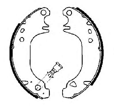 Комплект тормозных колодок
