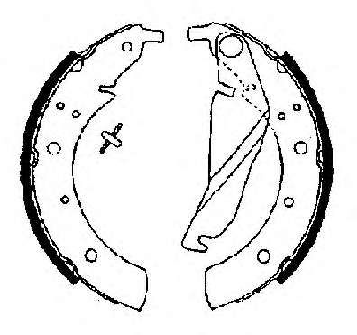 Комплект тормозных колодок