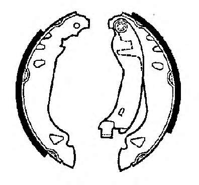 Комплект тормозных колодок