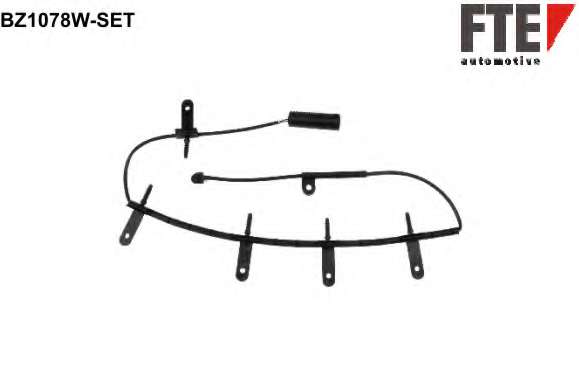 Сигнализатор, износ тормозных колодок