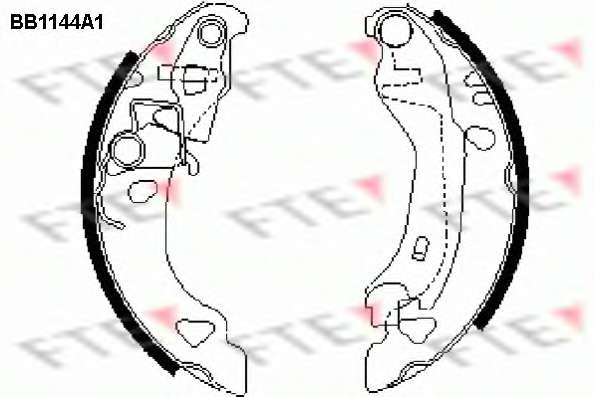 Комплект тормозных колодок