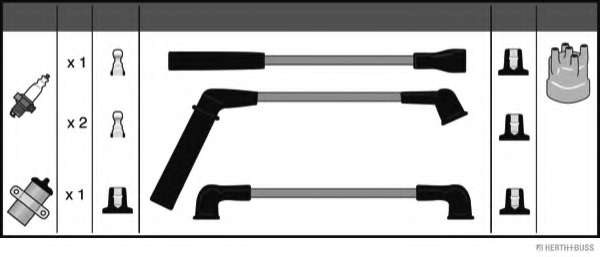 Комплект проводов зажигания
