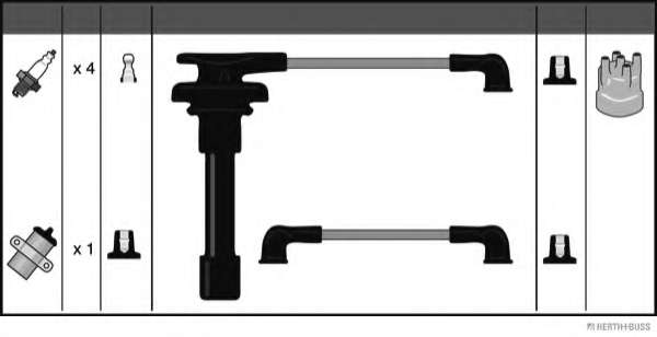 Комплект проводов зажигания