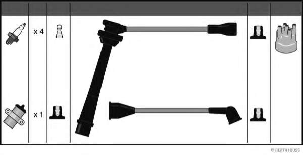 Комплект проводов зажигания