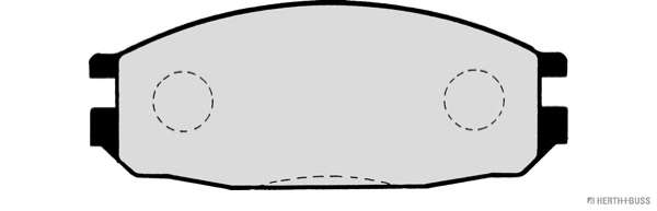 Комплект тормозных колодок, дисковый тормоз