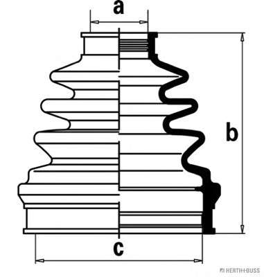 Комплект пылника, приводной вал