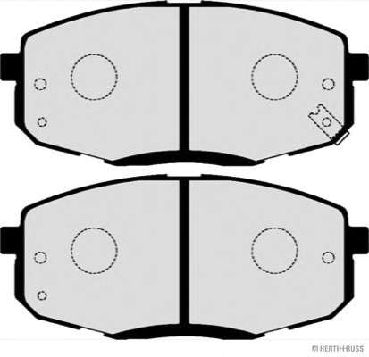 Комплект тормозных колодок, дисковый тормоз