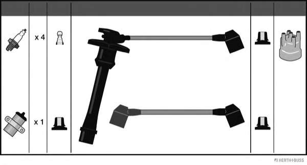 Комплект проводов зажигания