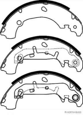 Комплект тормозных колодок