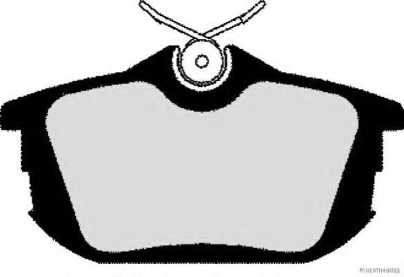 Комплект тормозных колодок, дисковый тормоз