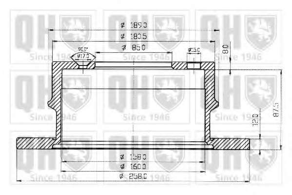 Гальмiвнi диски MB Sprinter 208-216 96-